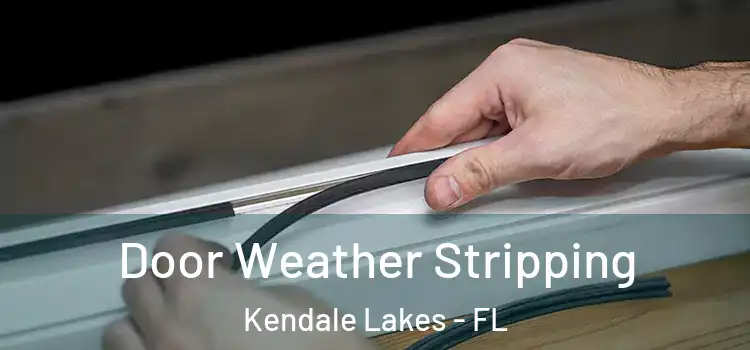 Door Weather Stripping Kendale Lakes - FL