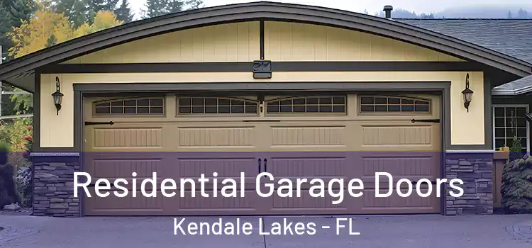  Residential Garage Doors Kendale Lakes - FL